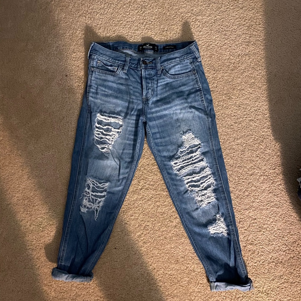 Hollister low rise boyfriend leggings